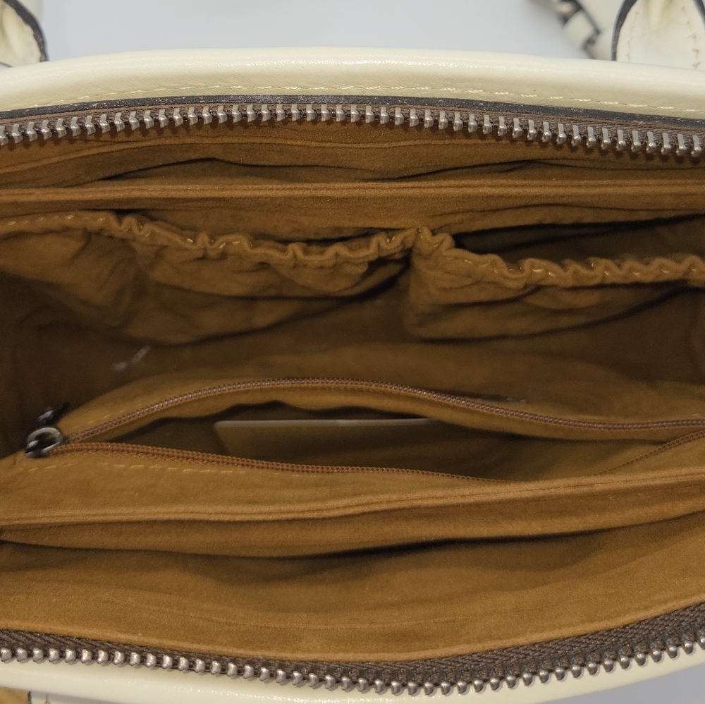 Rare Like New Patricia Nash Small Leather Paris Satchel Crossbody Terresa Wallet - Picture 11 of 16
